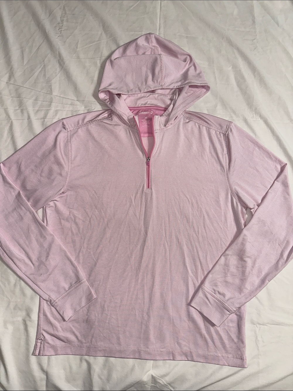johnnie-O Hybrif Hoodie in Bahama Mama - M